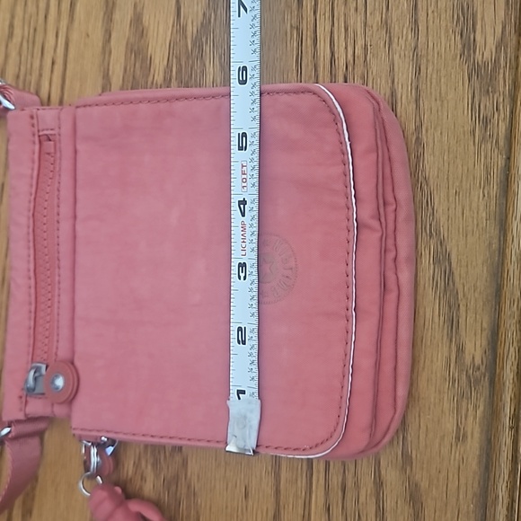 Kipling Eldorado Classic Crossbody Bag in dusty rose pink - Picture 11 of 13